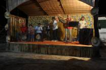 Banda de Carimbó se apresentando em Alter do Chão - PA